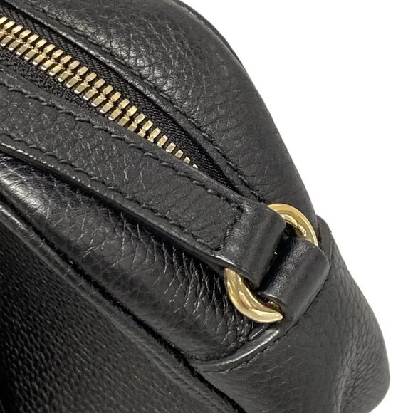 Auth GUCCI Soho 308364 Black Leather - Shoulder Bag - Picture 10 of 16
